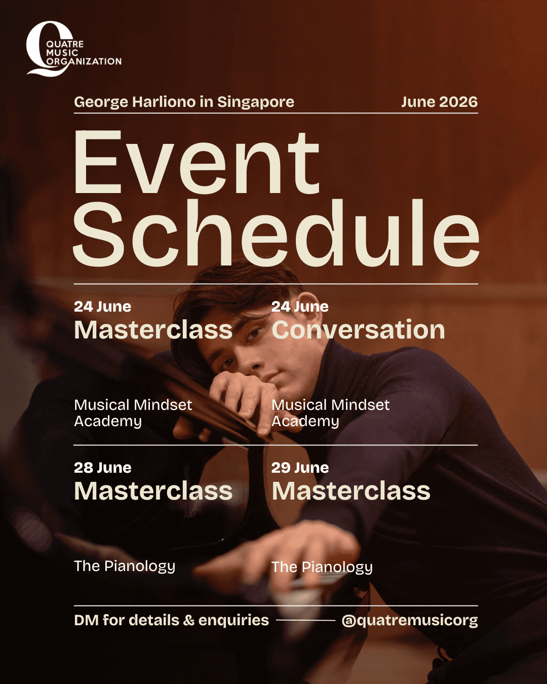 George Harliono in Singapore